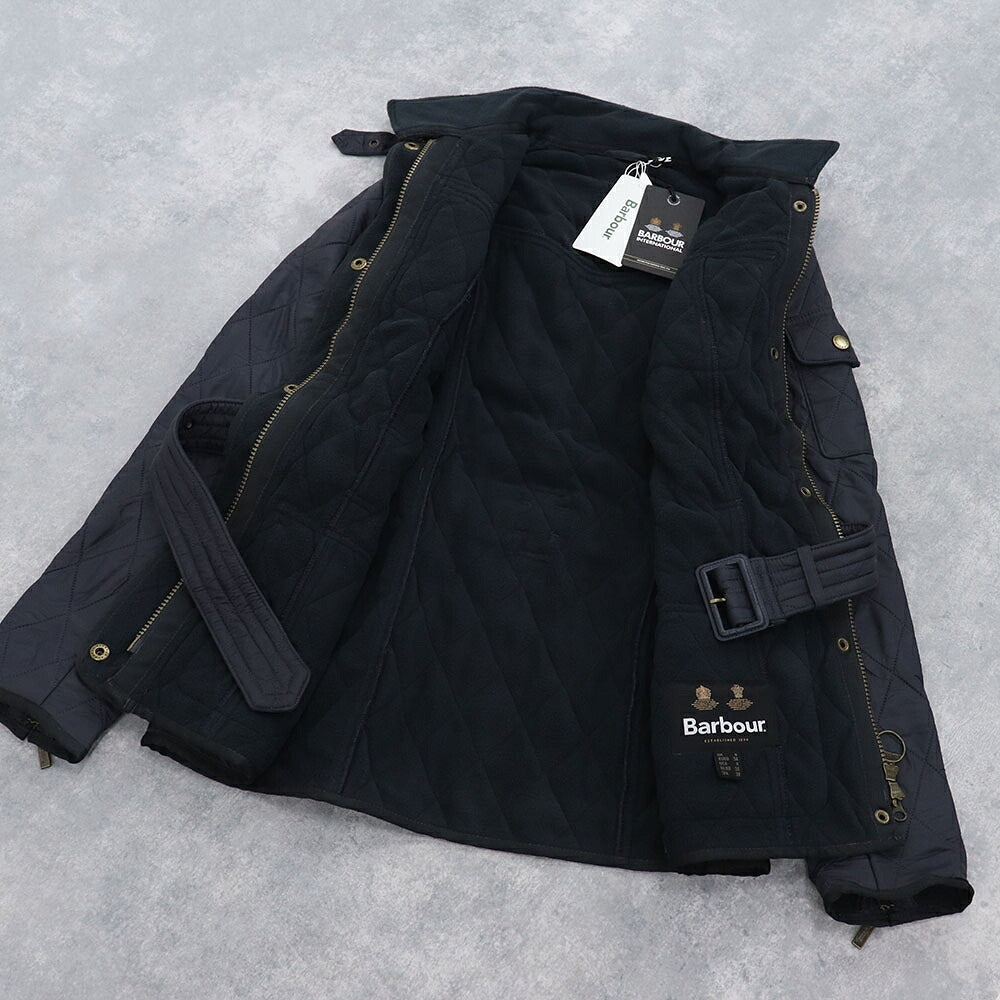Barbour バブアー レディース アウター ジャケット・ブルゾン ネイビー ポリアミド キルトジャケット LQU0078