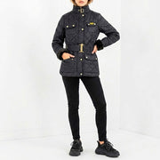 Barbour バブアー レディース アウター ジャケット・ブルゾン ブラック ポリエステル キルトジャケット LQU1201