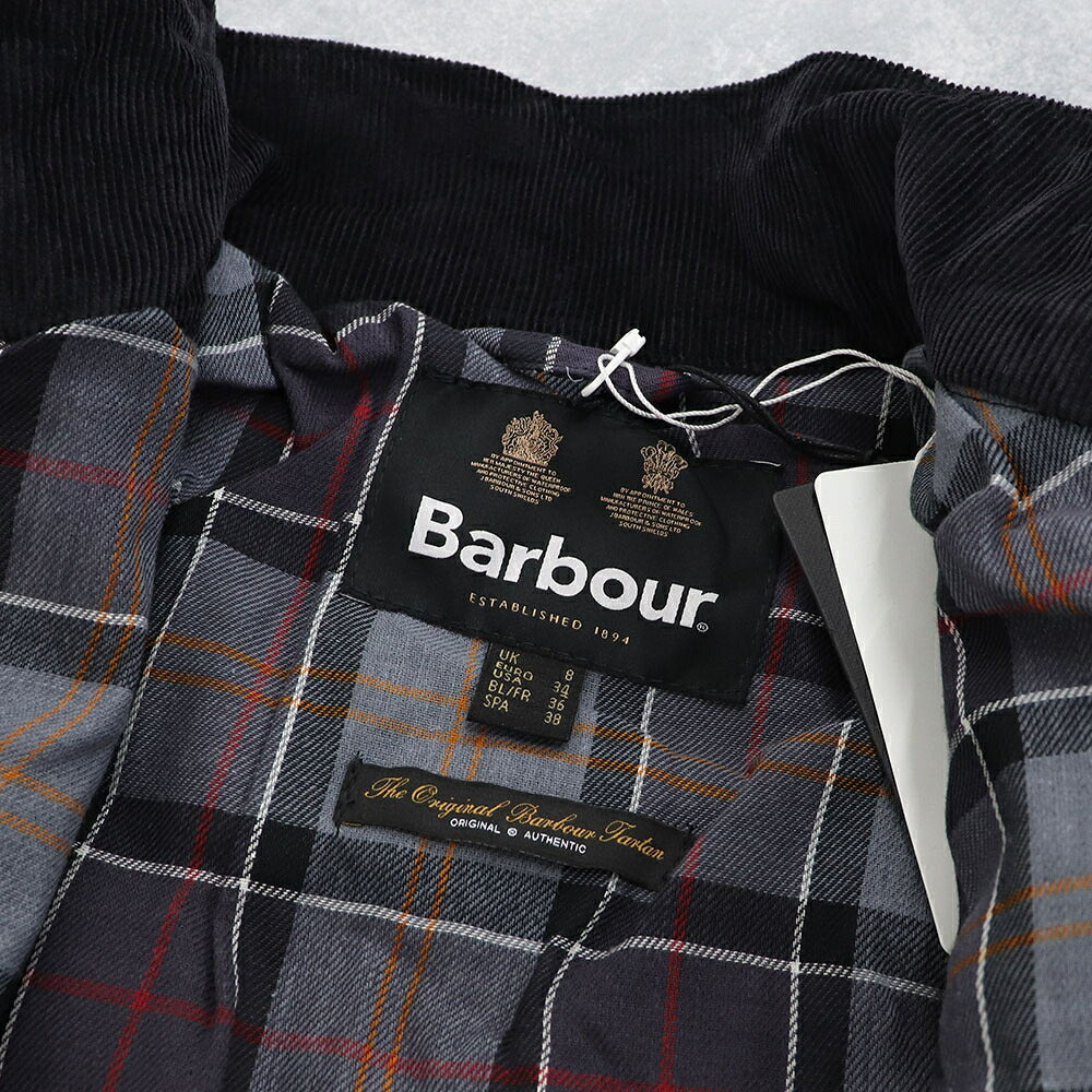 Barbour バブアー レディース アウター ジャケット・ブルゾン ブラック ワックスコットン ミリタリージャケット LWX0003