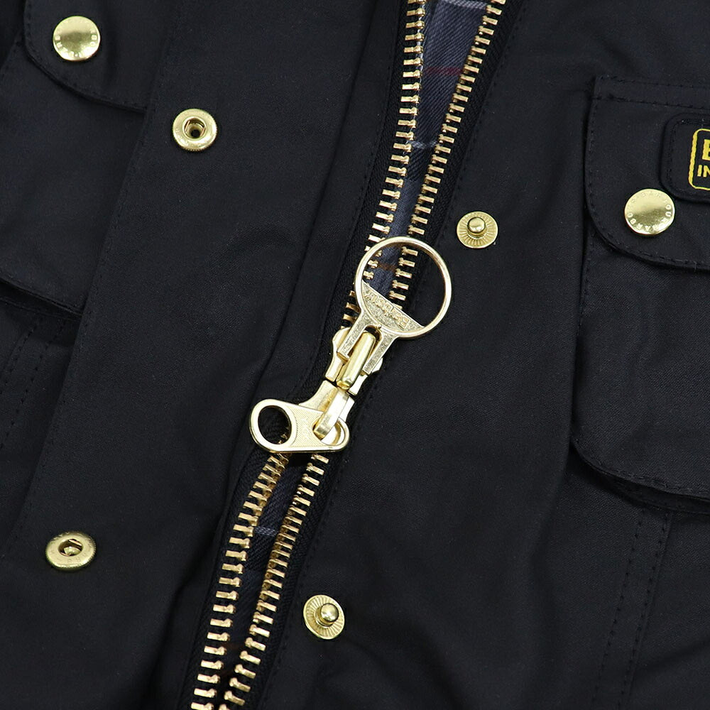 Barbour バブアー レディース アウター ジャケット・ブルゾン ブラック ワックスコットン ミリタリージャケット LWX0003