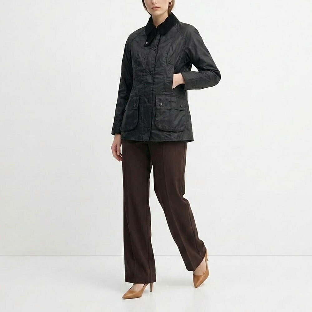 Barbour バブアー レディース アウター ジャケット・ブルゾン ネイビー ブラック セージ 綿 ワックスジャケット LWX0667