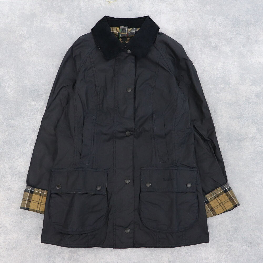 Barbour バブアー レディース アウター ジャケット・ブルゾン ネイビー ブラック セージ 綿 ワックスジャケット LWX0667