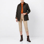 Barbour バブアー レディース アウター ジャケット・ブルゾン オリーブ 綿 ミリタリー ワックスジャケット LWX0668