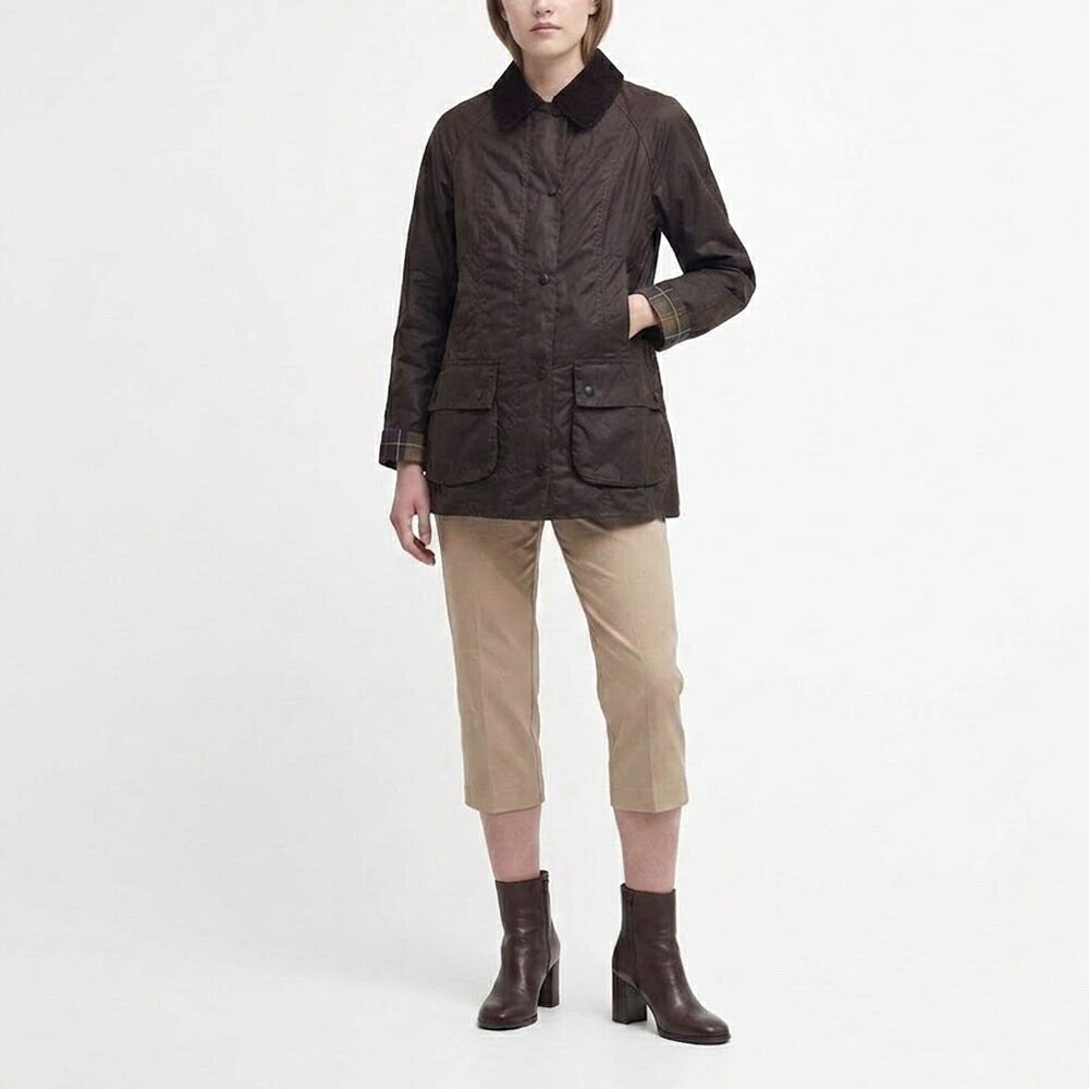 Barbour バブアー レディース アウター ジャケット・ブルゾン オリーブ 綿 ミリタリー ワックスジャケット LWX0668
