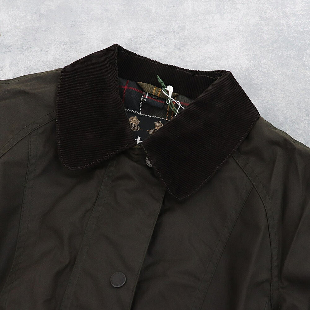 Barbour バブアー レディース アウター ジャケット・ブルゾン オリーブ 綿 ミリタリー ワックスジャケット LWX0668