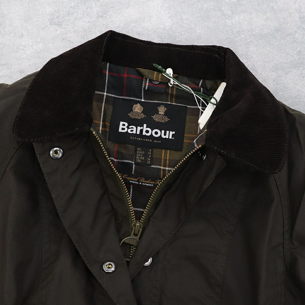 Barbour バブアー レディース アウター ジャケット・ブルゾン オリーブ 綿 ミリタリー ワックスジャケット LWX0668