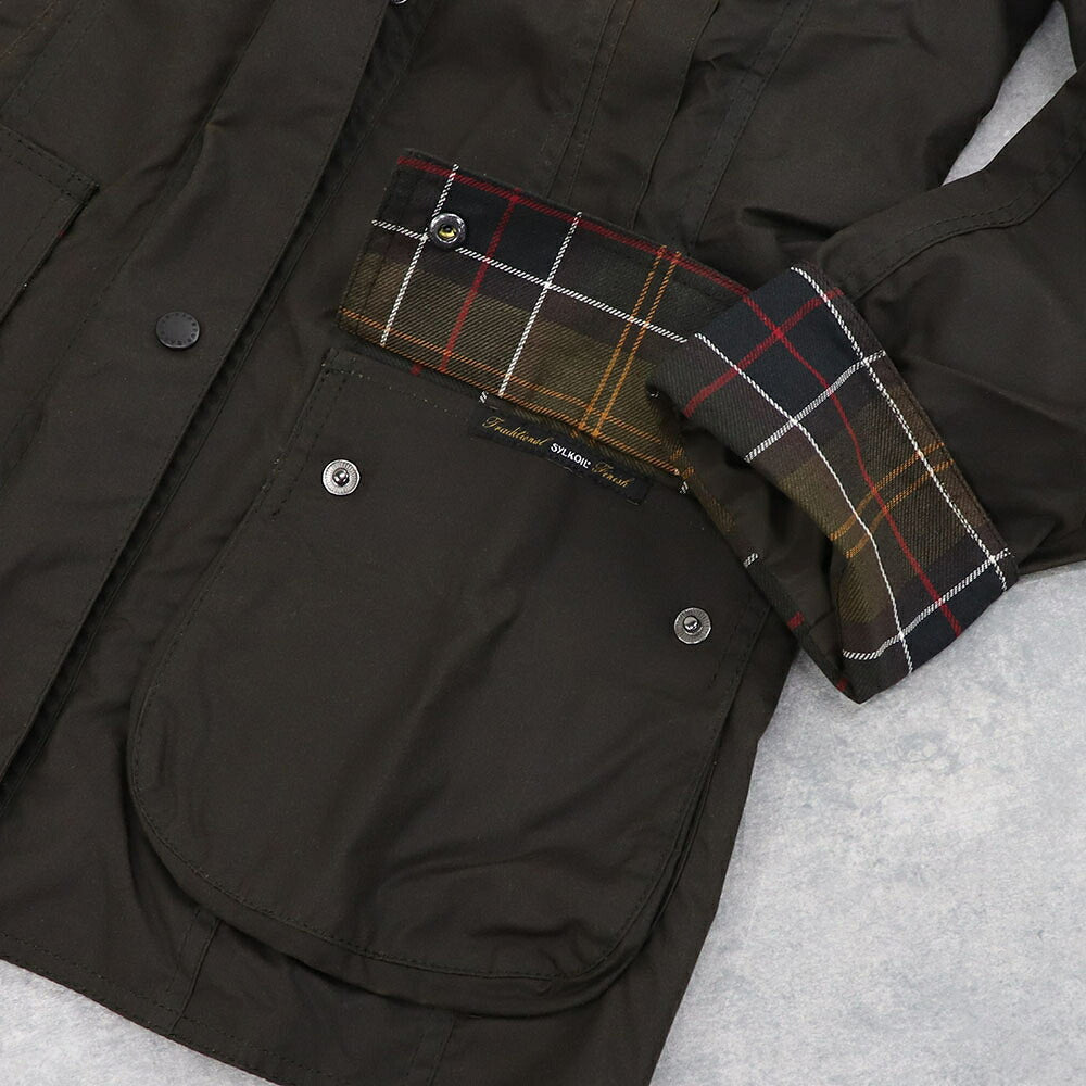 Barbour バブアー レディース アウター ジャケット・ブルゾン オリーブ 綿 ミリタリー ワックスジャケット LWX0668