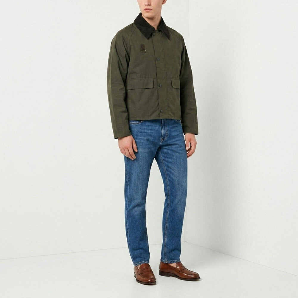 Barbour バブアー メンズ アウター ジャケット・ブルゾン セージ ポリエステル 綿 ミリタリー ノンワックスジャケット MCA0932