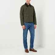 Barbour バブアー メンズ アウター ジャケット・ブルゾン セージ ポリエステル 綿 ミリタリー ノンワックスジャケット MCA0932