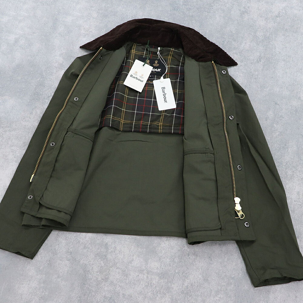 Barbour バブアー メンズ アウター ジャケット・ブルゾン セージ ポリエステル 綿 ミリタリー ノンワックスジャケット MCA0932