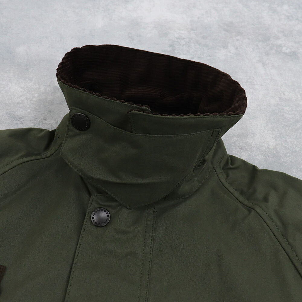 Barbour バブアー メンズ アウター ジャケット・ブルゾン セージ ポリエステル 綿 ミリタリー ノンワックスジャケット MCA0932