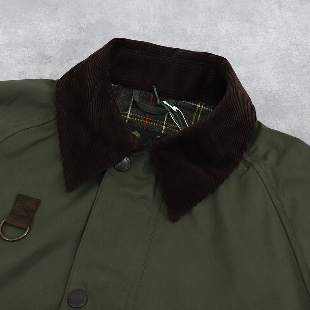 Barbour バブアー メンズ アウター ジャケット・ブルゾン セージ ポリエステル 綿 ミリタリー ノンワックスジャケット MCA0932
