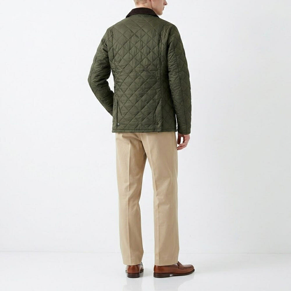 Barbour バブアー メンズ アウター ジャケット・ブルゾン オリーブ ナイロン キルティングジャケット ミリタリー MQU0240