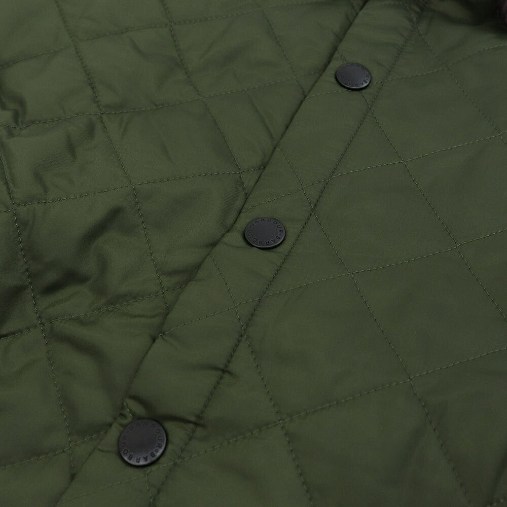 Barbour バブアー メンズ アウター ジャケット・ブルゾン オリーブ ナイロン キルティングジャケット ミリタリー MQU0240