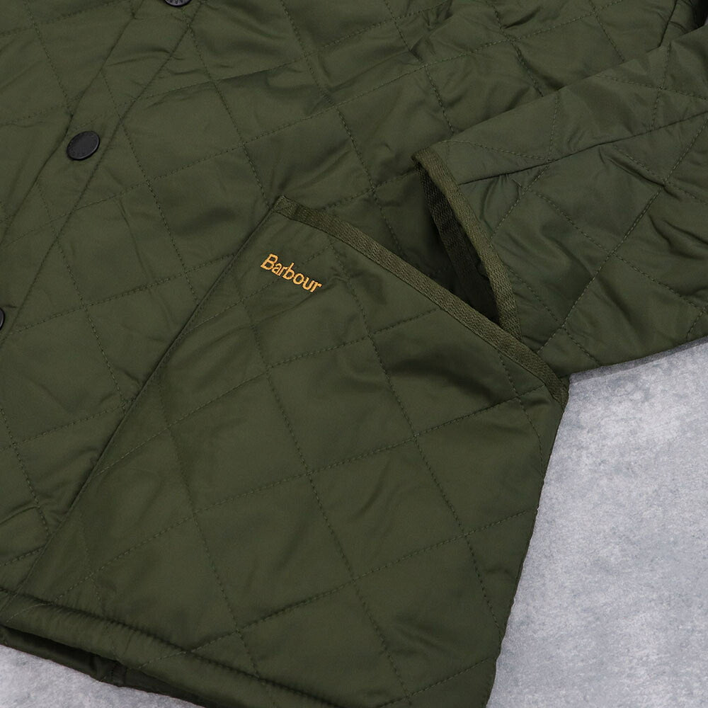 Barbour バブアー メンズ アウター ジャケット・ブルゾン オリーブ ナイロン キルティングジャケット ミリタリー MQU0240