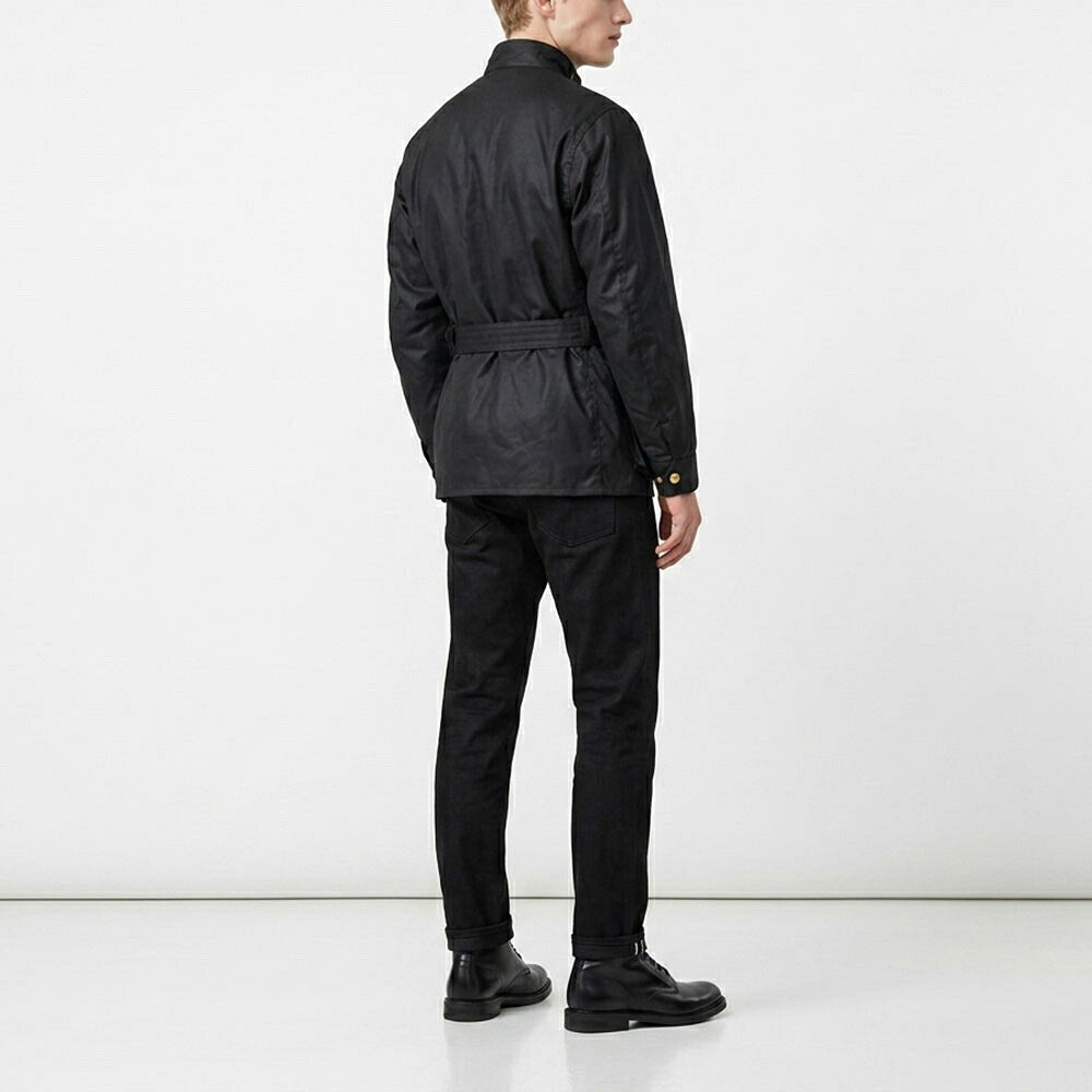 Barbour バブアー メンズ アウター ジャケット・ブルゾン ブラック ワックスコットン ミリタリージャケット MWX0004