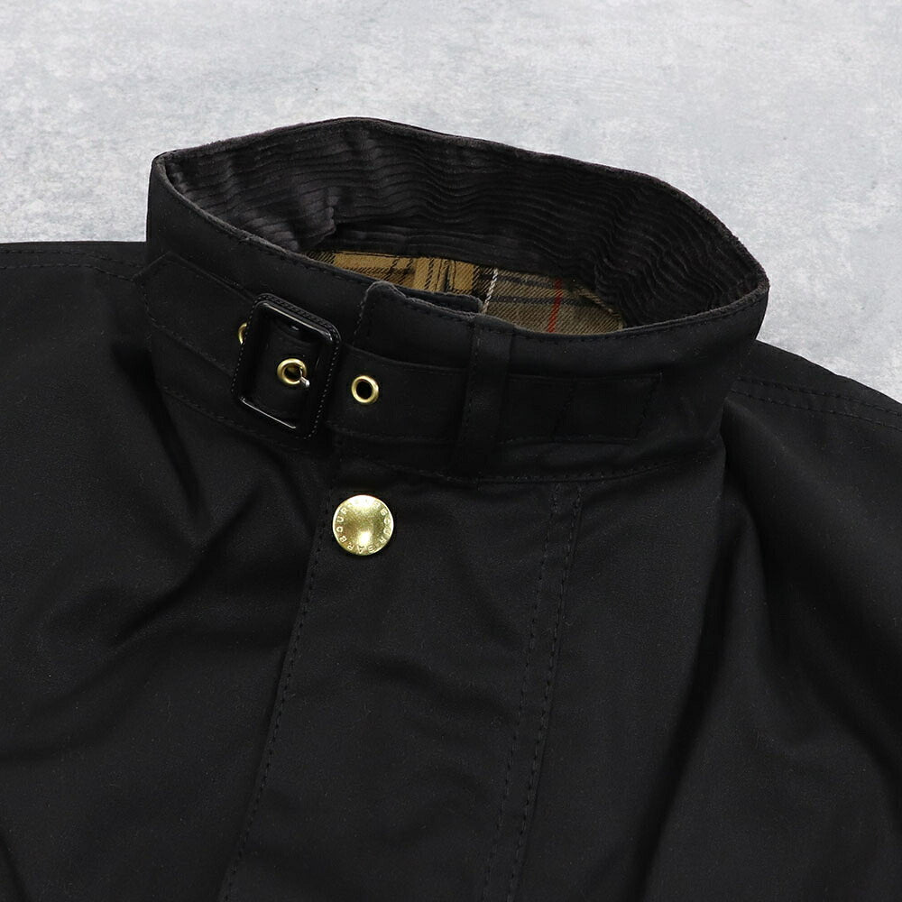Barbour バブアー メンズ アウター ジャケット・ブルゾン ブラック ワックスコットン ミリタリージャケット MWX0004