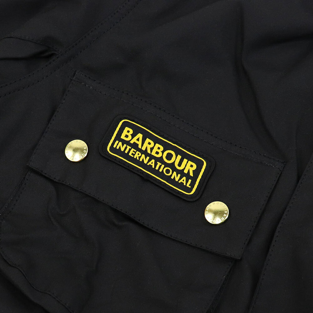 Barbour バブアー メンズ アウター ジャケット・ブルゾン ブラック ワックスコットン ミリタリージャケット MWX0004