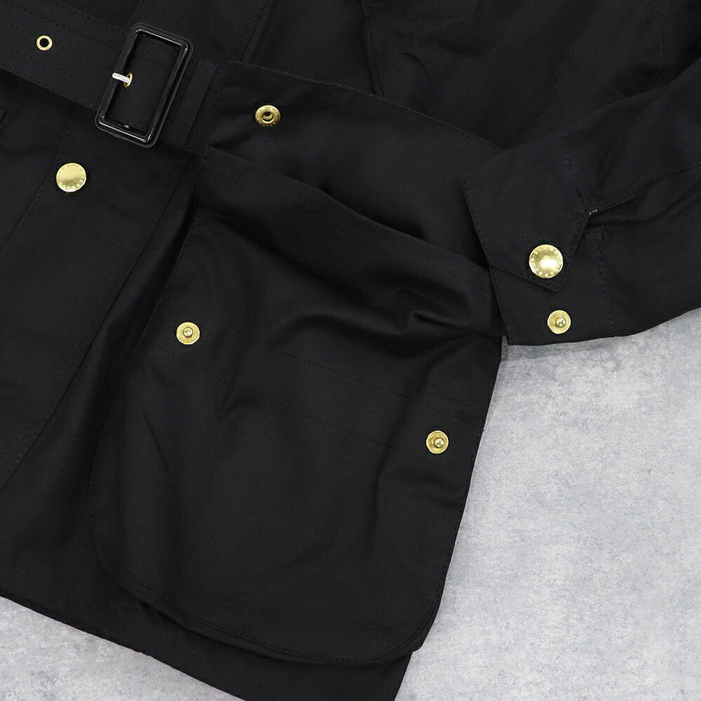 Barbour バブアー メンズ アウター ジャケット・ブルゾン ブラック ワックスコットン ミリタリージャケット MWX0004