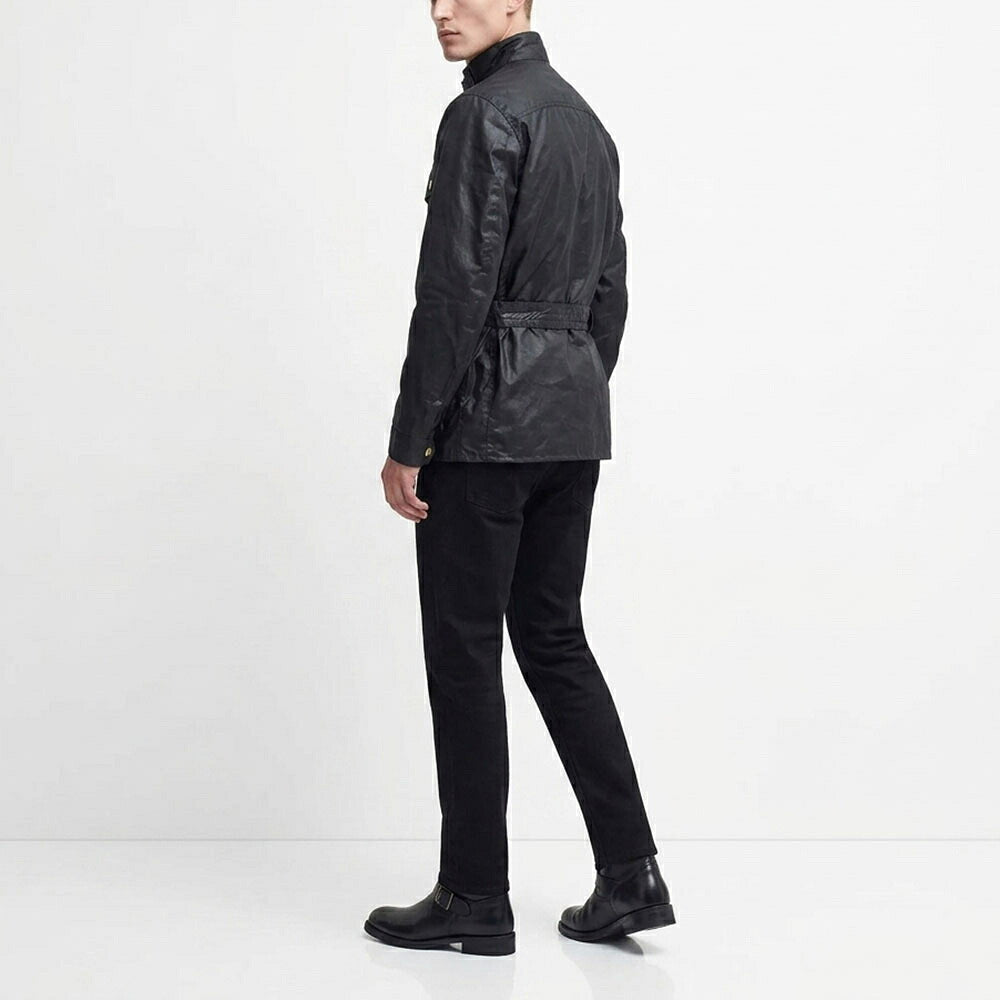 Barbour バブアー メンズ アウター ジャケット・ブルゾン ブラック コットン ミリタリージャケット ユニオンジャック MWX0068