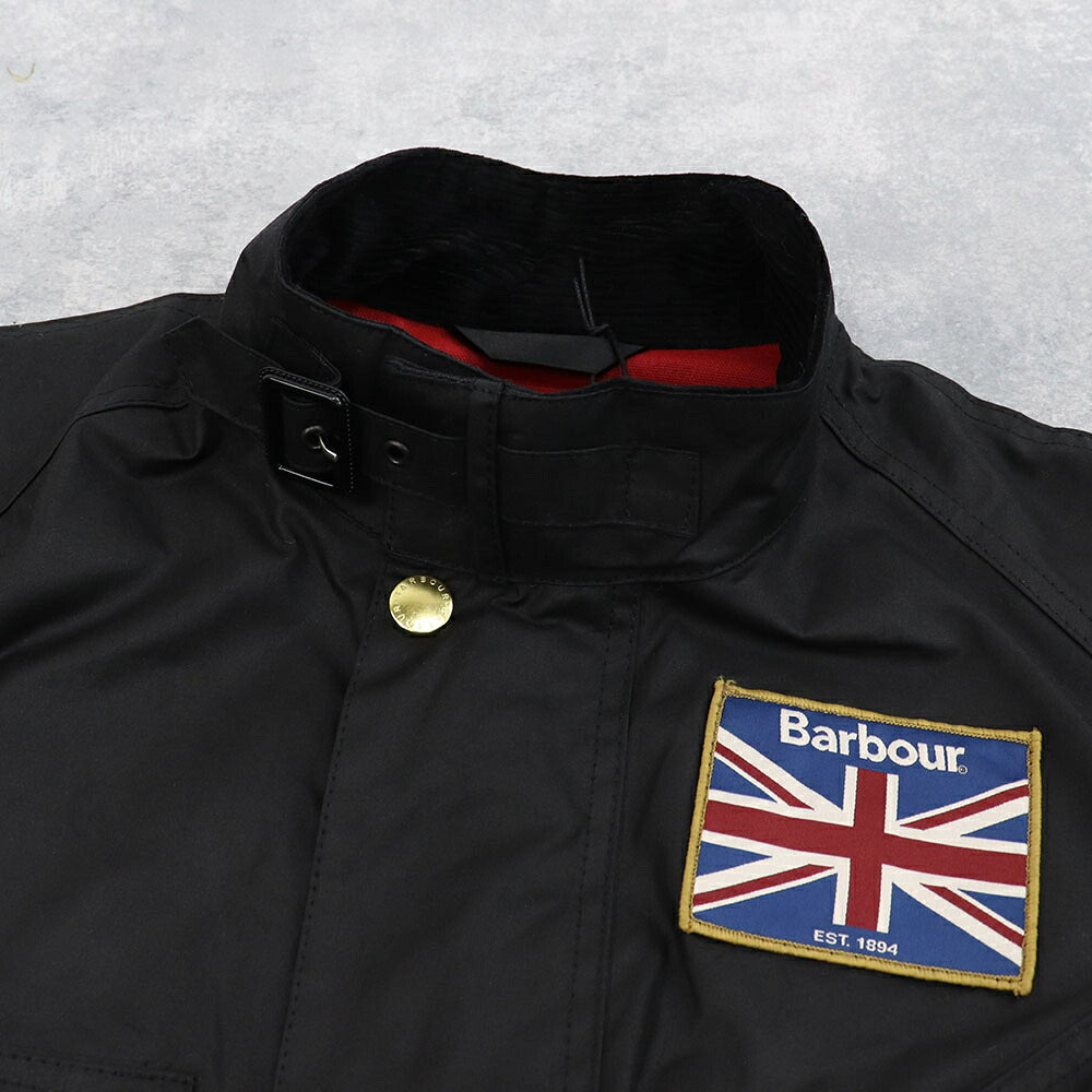 Barbour バブアー メンズ アウター ジャケット・ブルゾン ブラック コットン ミリタリージャケット ユニオンジャック MWX0068