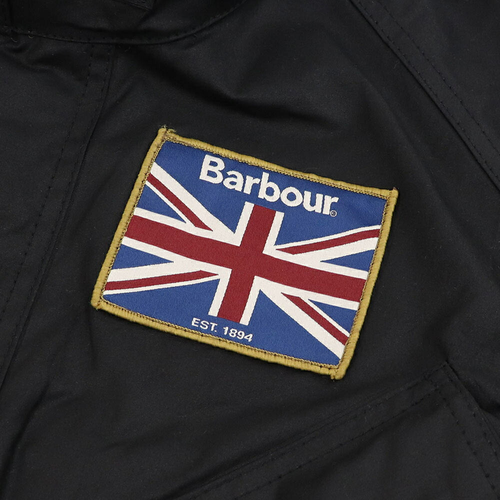 Barbour バブアー メンズ アウター ジャケット・ブルゾン ブラック コットン ミリタリージャケット ユニオンジャック MWX0068