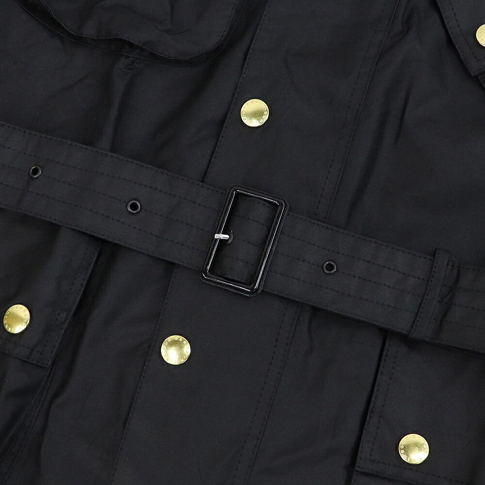 Barbour バブアー メンズ アウター ジャケット・ブルゾン ブラック コットン ミリタリージャケット ユニオンジャック MWX0068