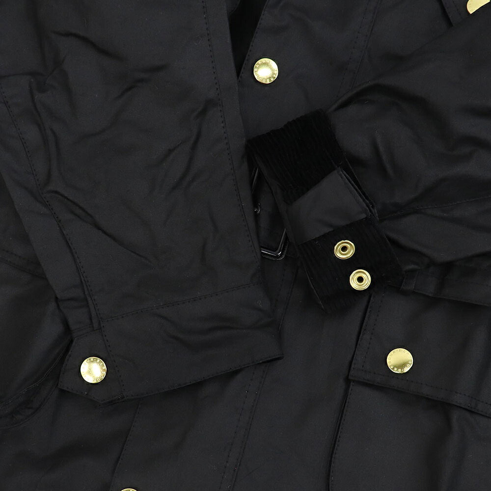 Barbour バブアー メンズ アウター ジャケット・ブルゾン ブラック コットン ミリタリージャケット ユニオンジャック MWX0068