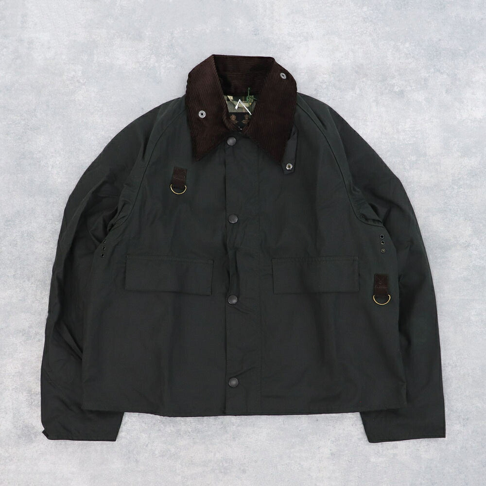 Barbour バブアー レディース アウター ジャケット・ブルゾン ネイビー セージグリーン 綿 SPEY スペイワックスジャケット MWX1212