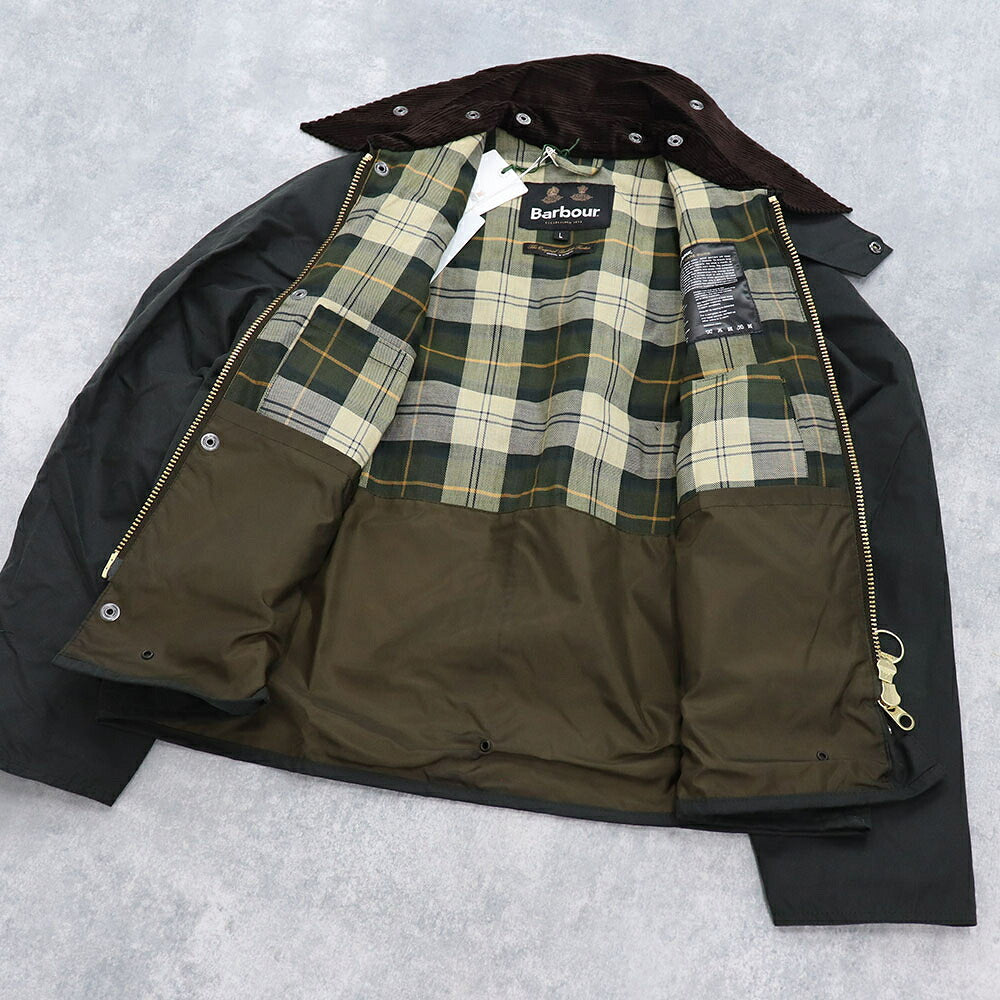 Barbour バブアー レディース アウター ジャケット・ブルゾン ネイビー セージグリーン 綿 SPEY スペイワックスジャケット MWX1212