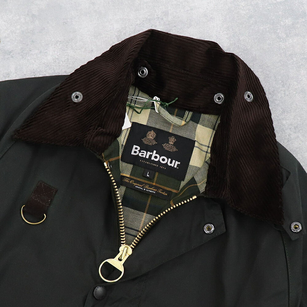 Barbour バブアー レディース アウター ジャケット・ブルゾン ネイビー セージグリーン 綿 SPEY スペイワックスジャケット MWX1212