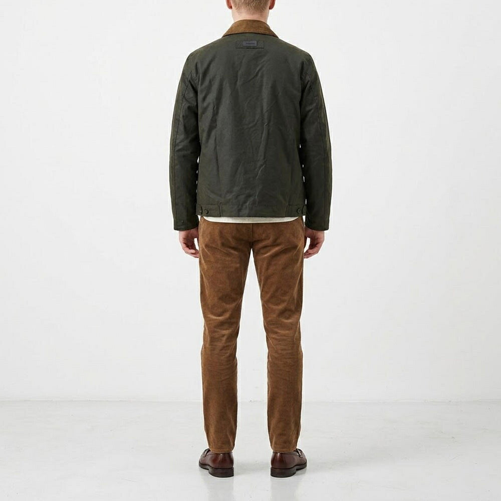Barbour バブアー メンズ アウター ジャケット・ブルゾン オリーブ 綿 ミリタリー ワックスジャケット MWX1956