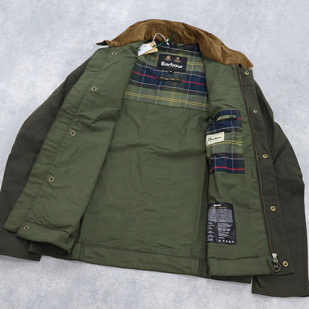 Barbour バブアー メンズ アウター ジャケット・ブルゾン オリーブ 綿 ミリタリー ワックスジャケット MWX1956