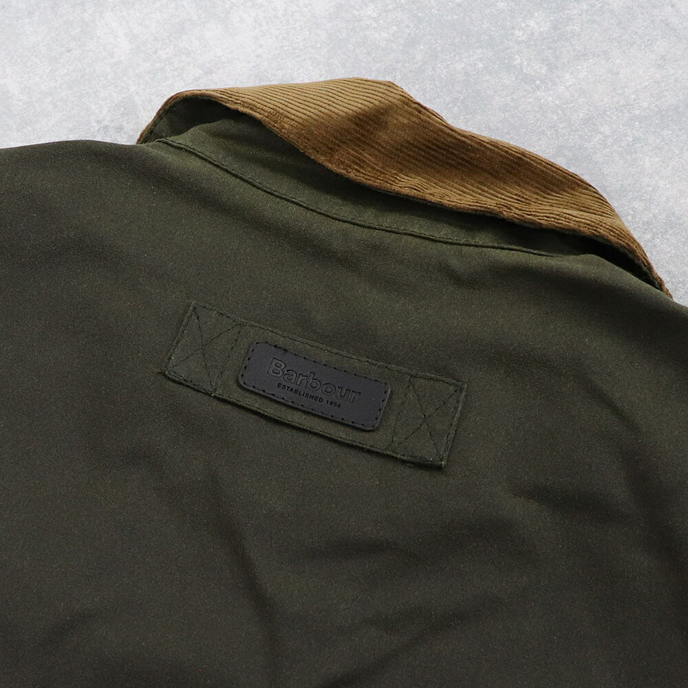 Barbour バブアー メンズ アウター ジャケット・ブルゾン オリーブ 綿 ミリタリー ワックスジャケット MWX1956