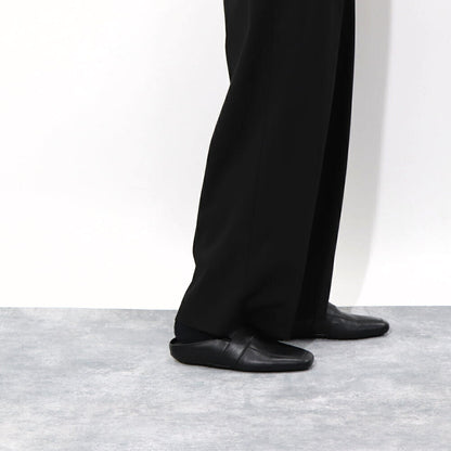 バレンシアガ BALENCIAGA フラットミュール ブラック