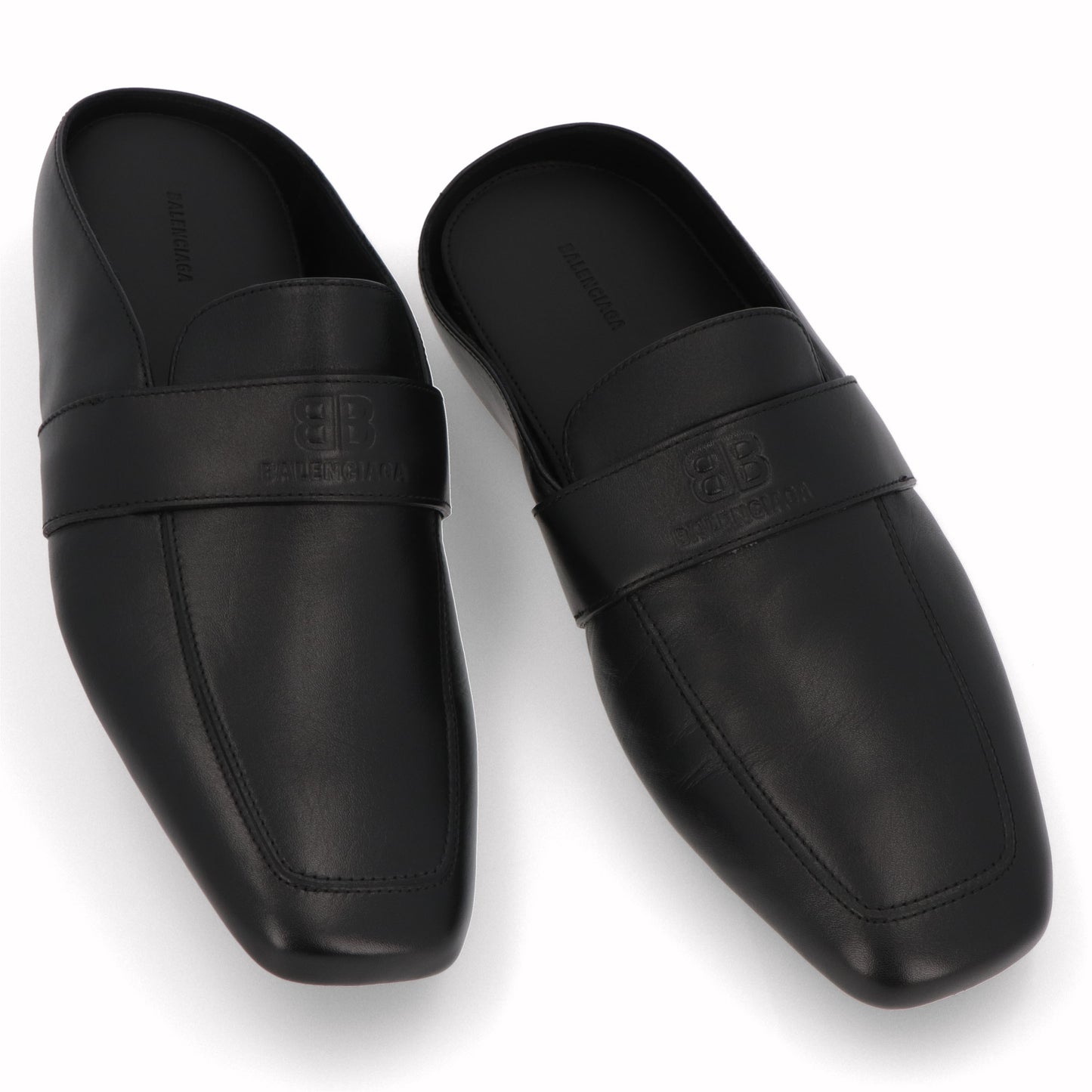 バレンシアガ BALENCIAGA フラットミュール ブラック