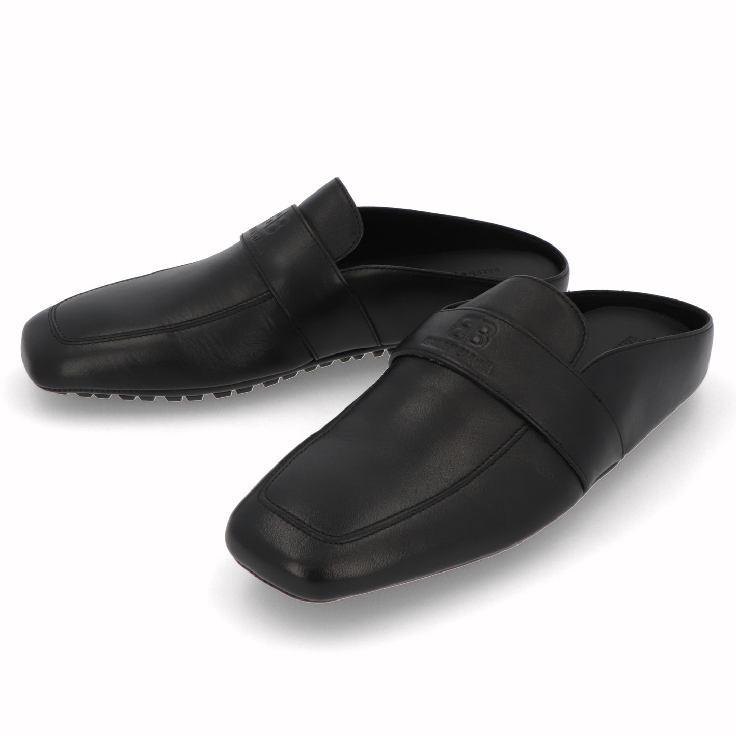 バレンシアガ BALENCIAGA フラットミュール ブラック