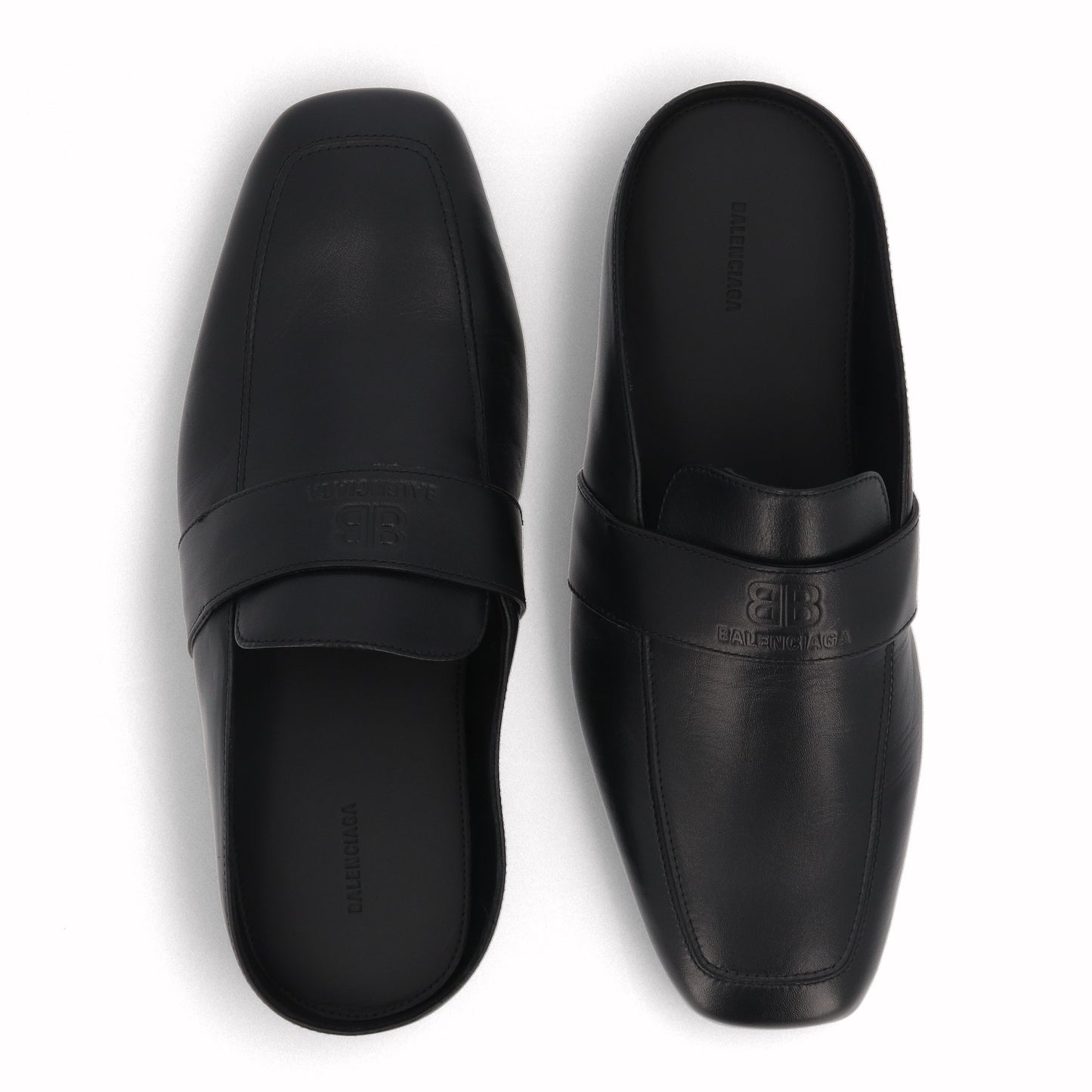 バレンシアガ BALENCIAGA フラットミュール ブラック