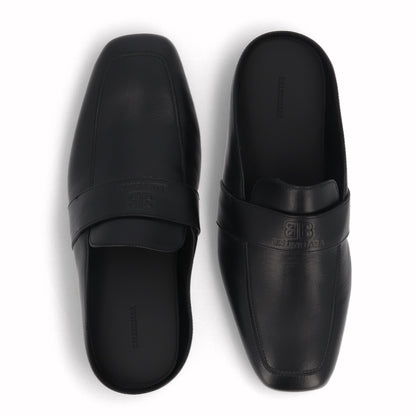 バレンシアガ BALENCIAGA フラットミュール ブラック