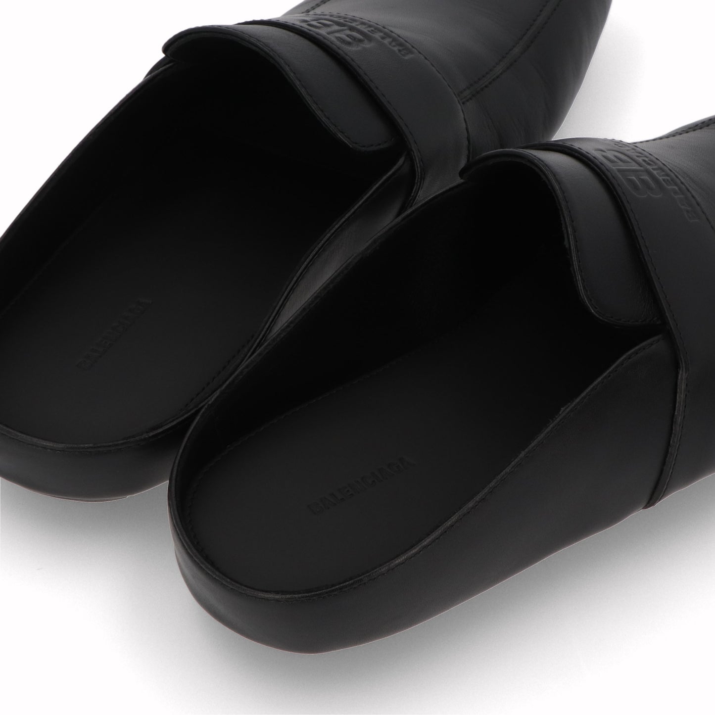 バレンシアガ BALENCIAGA フラットミュール ブラック