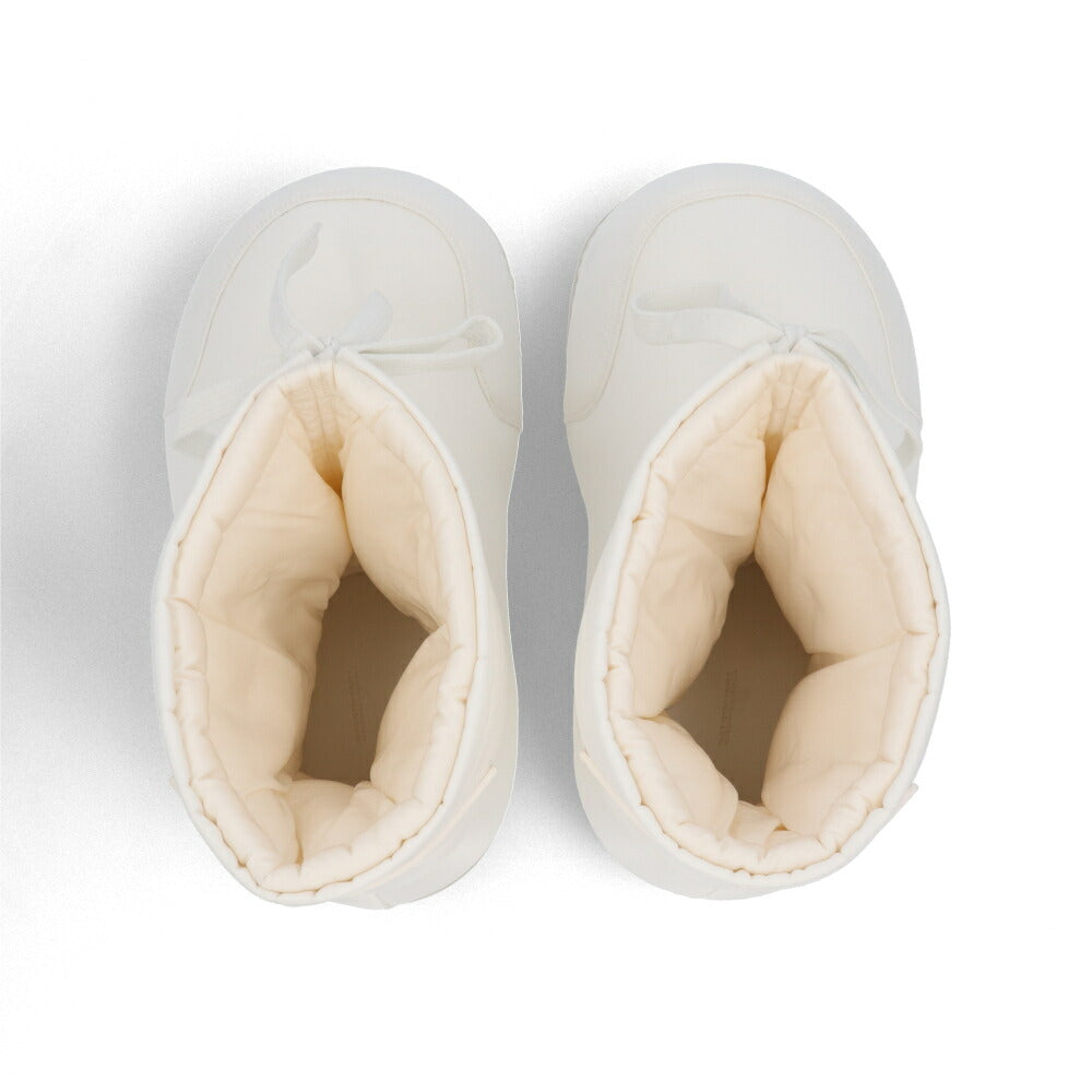 BALENCIAGA バレンシアガ ブーツ ALASKA ホワイト ロゴ 厚底 ショートブーツ 780558 W4SA1 9000