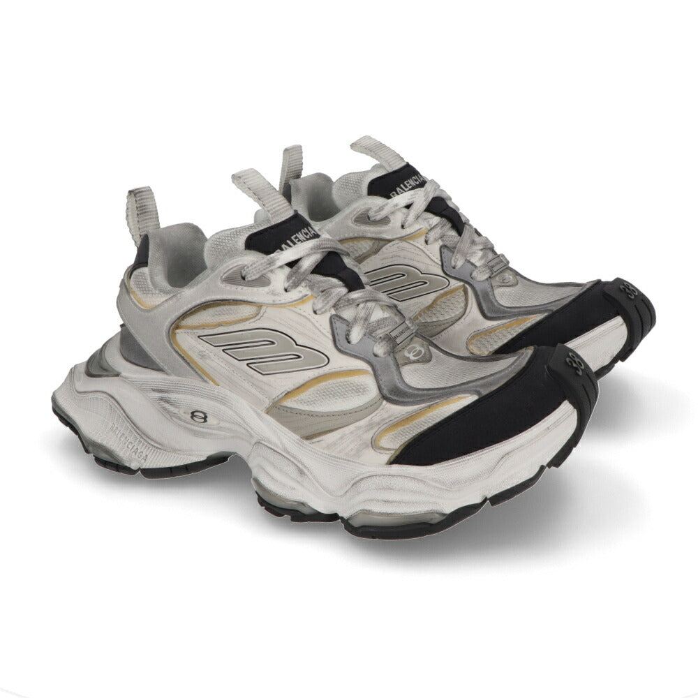 BALENCIAGA スニーカー CARGO カーゴ グレー ロゴ 厚底 ローカット 785756 W2MV1 9012