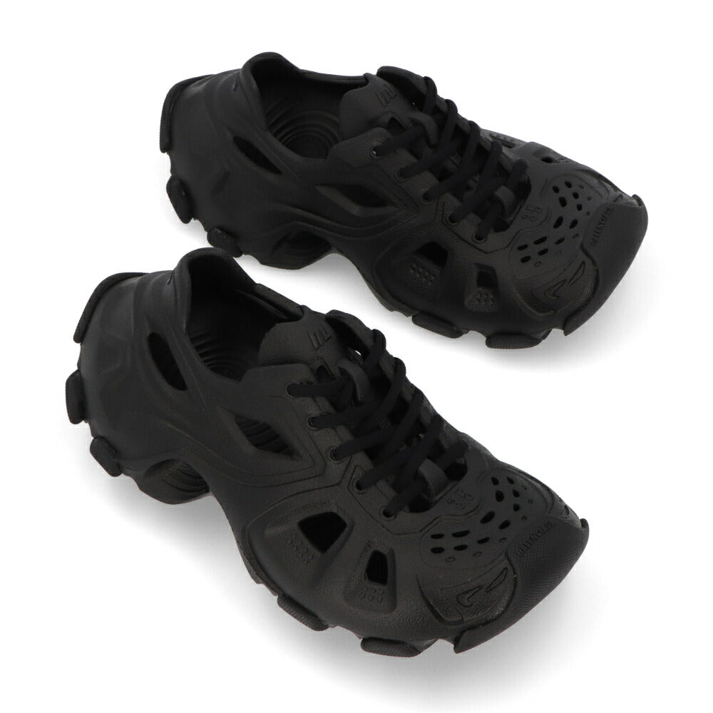 BALENCIAGA バレンシアガ レディース シューズ スニーカー ブラック ラバー HD レースアップスニーカー 702416 W3CES