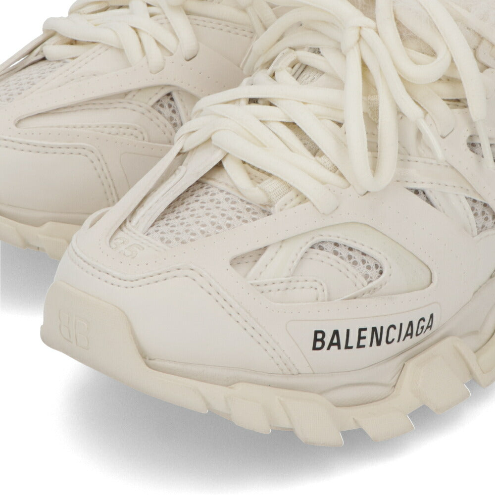 BALENCIAGA バレンシアガ レディース シューズ ライトベージュ ラバー メッシュ TRACK ファー ミュール 688676 W3CQ8