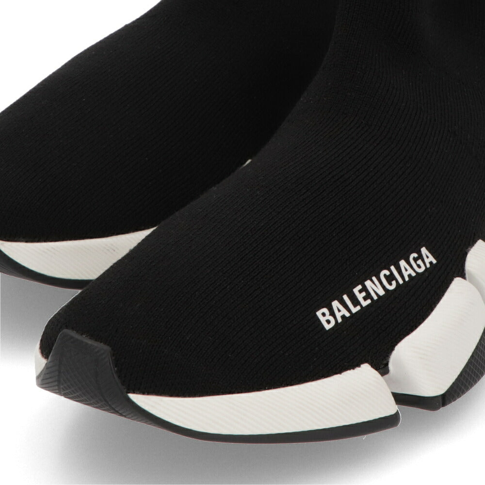 BALENCIAGA バレンシアガ レディース シューズ スニーカー ブラック ファブリック ラバー スピード2.0 ハイカット ソックススニーカー 617196 W2DB2