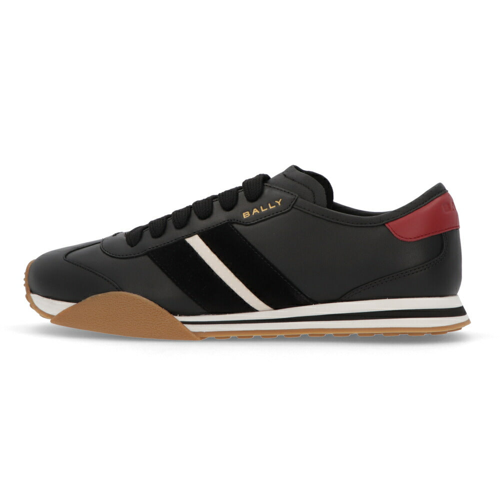 BALLY スニーカー BK RUB レザー ロゴ レザーシューズ