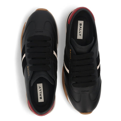 BALLY スニーカー BK RUB レザー ロゴ レザーシューズ