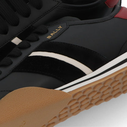 BALLY スニーカー BK RUB レザー ロゴ レザーシューズ
