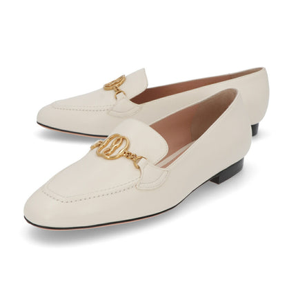 BALLY フラットシューズ OBRIEN BONE 15 GOAT GRAINED