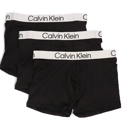 カルバンクライン Calvin Klein 下着 パンツ ボクサーパンツ - ブラック/グレー ブラック グレー/ボーダー/ブラック  CK 3枚セット アンダーウェア 無地 シンプル